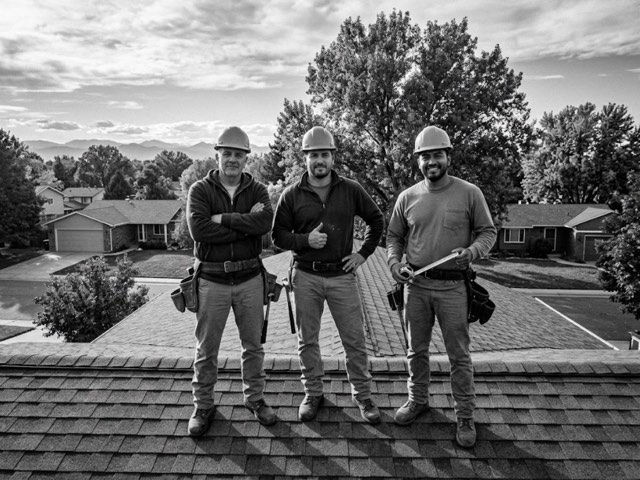 Emergency Roof Replacement Missoula team photo
